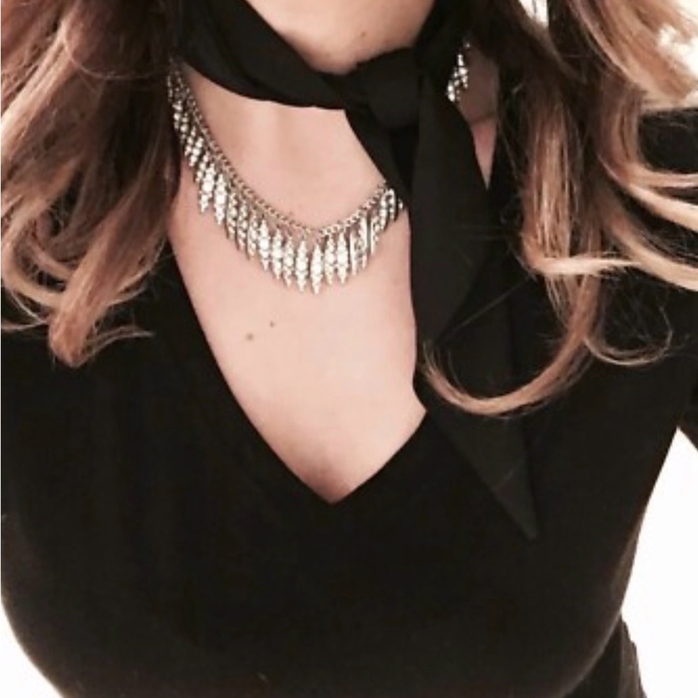 Chloe + Isabel Lumiere Necklace + Chiffon Scarf Set
